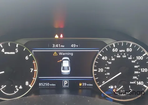 2021 Nissan Altima Sr Fwd from USA, damaged, VIN 1N4BL4CV6MN324714